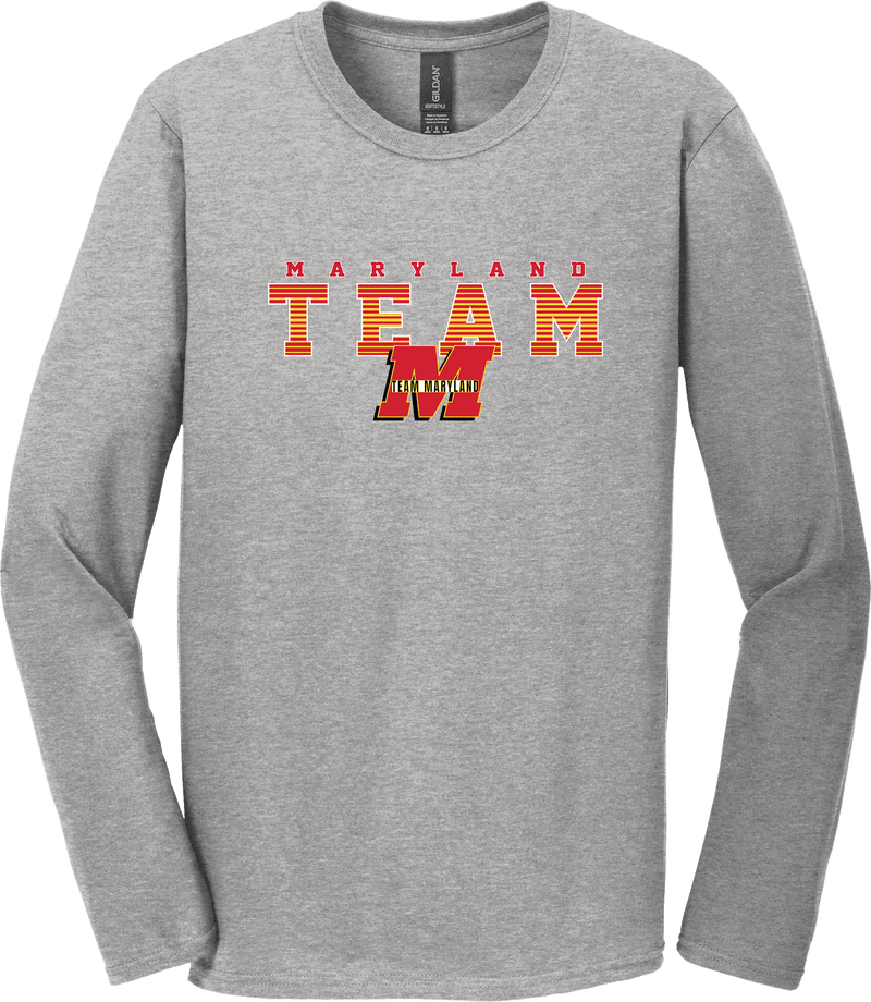 Team Maryland Softstyle Long Sleeve T-Shirt