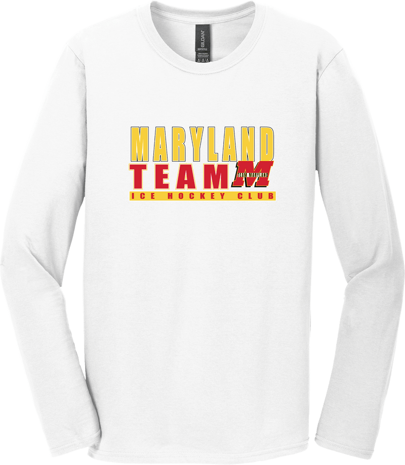 Team Maryland Softstyle Long Sleeve T-Shirt