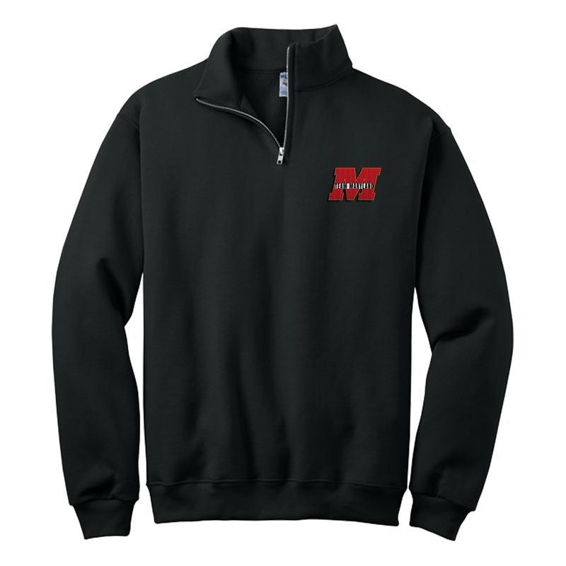 Team Maryland NuBlend 1/4-Zip Cadet Collar Sweatshirt