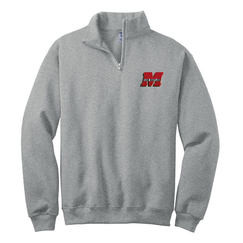 Team Maryland NuBlend 1/4-Zip Cadet Collar Sweatshirt