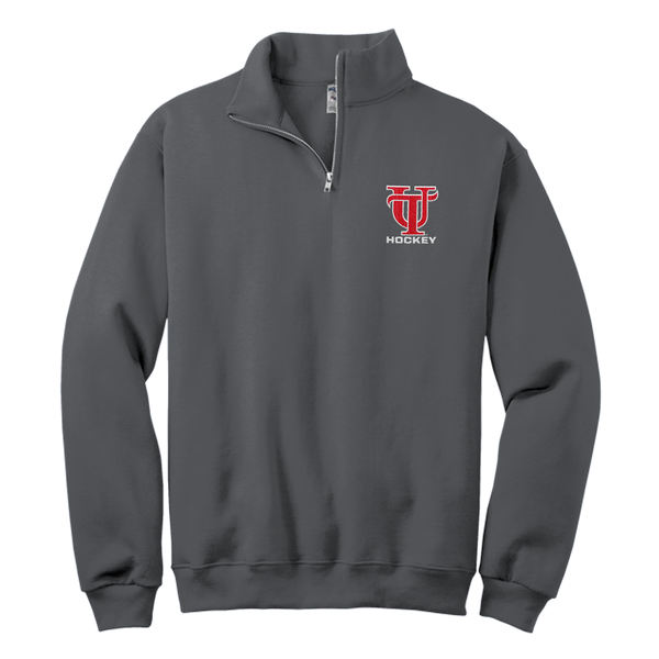 University of Tampa NuBlend 1/4-Zip Cadet Collar Sweatshirt