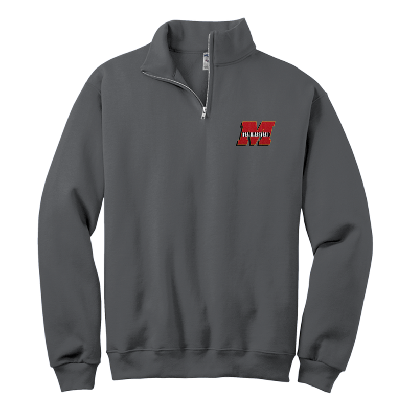 Team Maryland NuBlend 1/4-Zip Cadet Collar Sweatshirt