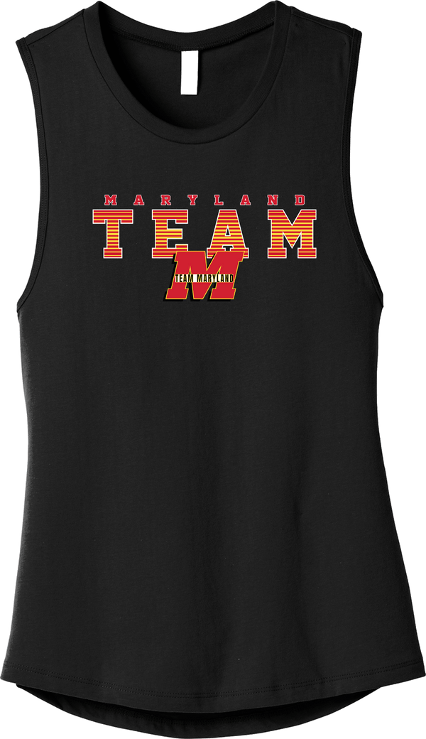 Team Maryland Womens Jersey Muscle Tank