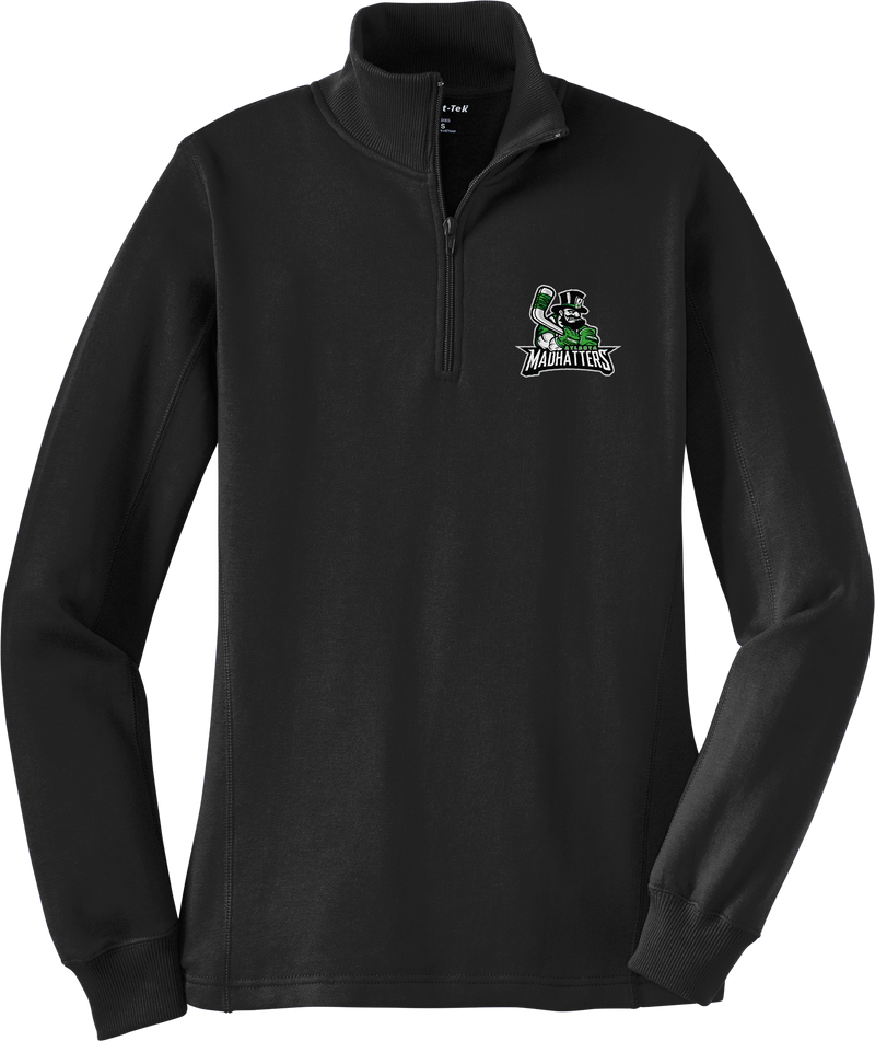 Atlanta Madhatters Ladies 1/4-Zip Sweatshirt