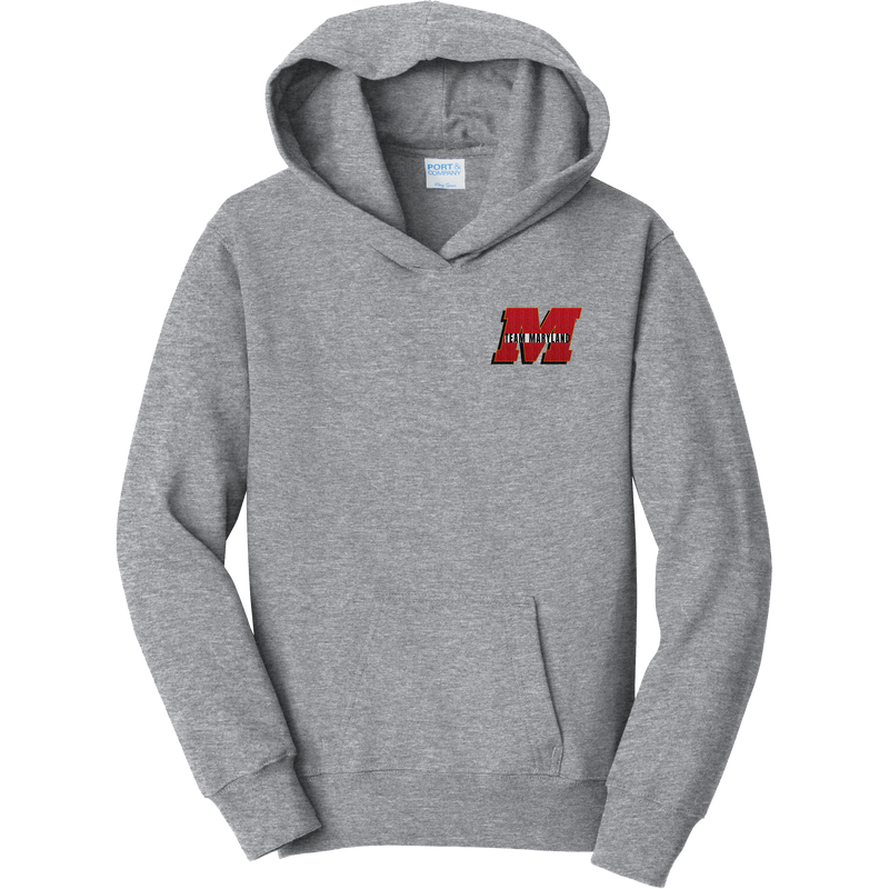 Team Maryland Youth Fan Favorite Fleece Pullover Hooded Sweatshirt