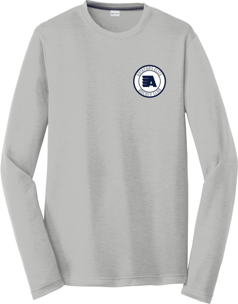 Aspen Aviators Long Sleeve PosiCharge Competitor Cotton Touch Tee